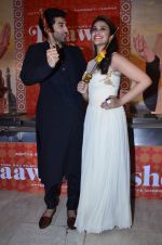 Parineeti Chopra and Aditya Roy Kapoor promote Daawat-e-Ishq in Mumbai on 7th July 2014
